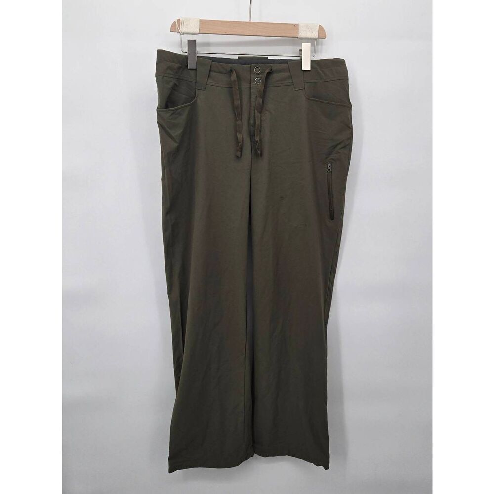 Outdoor Research Pants Womens Size 12 Green Hiking Outdoor Pockets Ferrosi